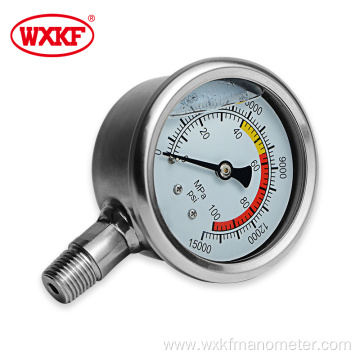 manometer oil Stainless Steel Pressure Gauge Manometer